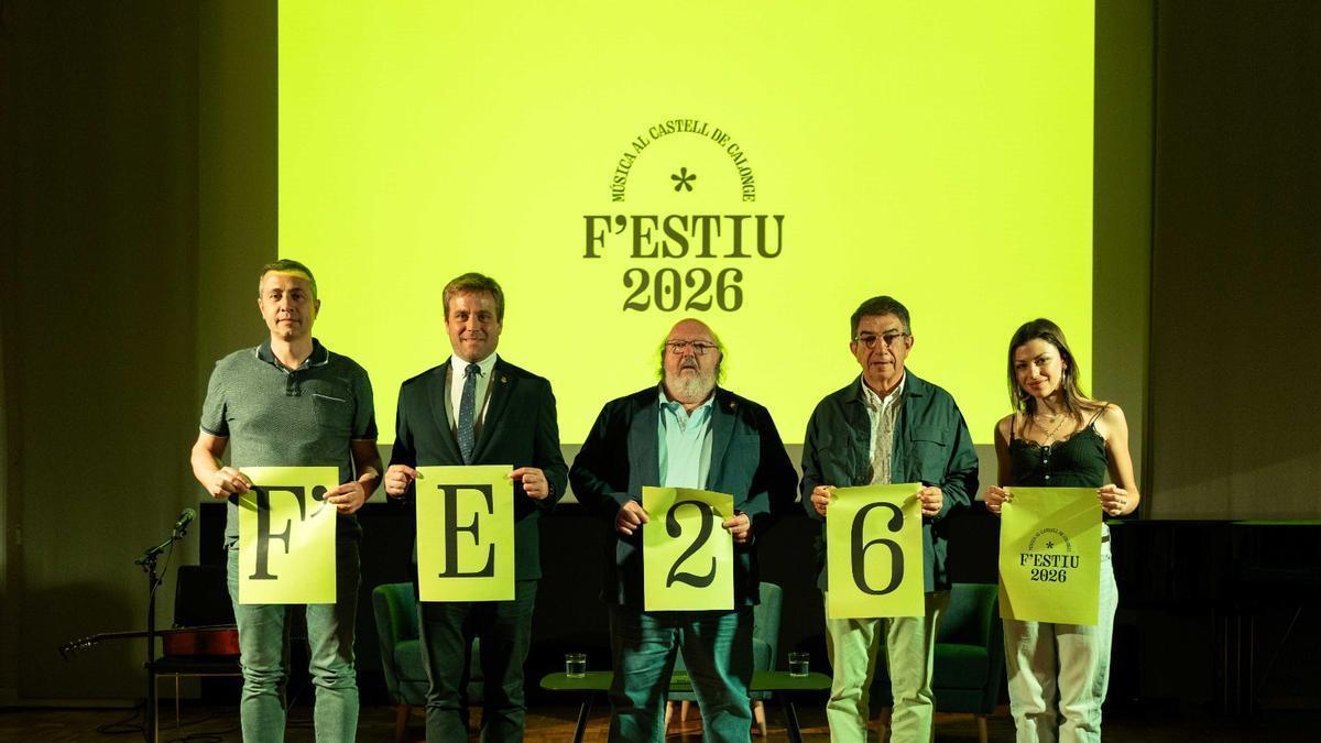 Imatge de la presentació del F'estiu de Calonge