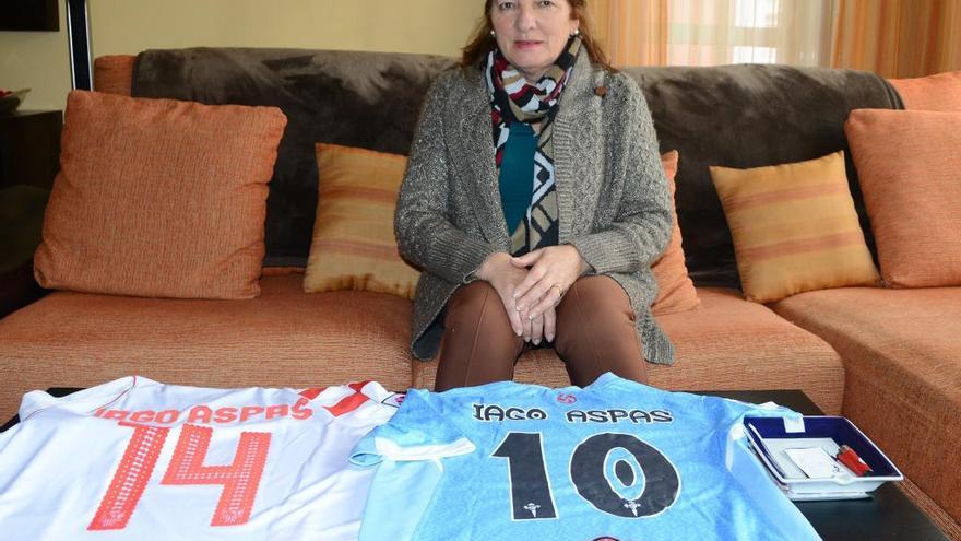 La madre de Aspas a su hijo: &quot;Vaya golazo&quot;