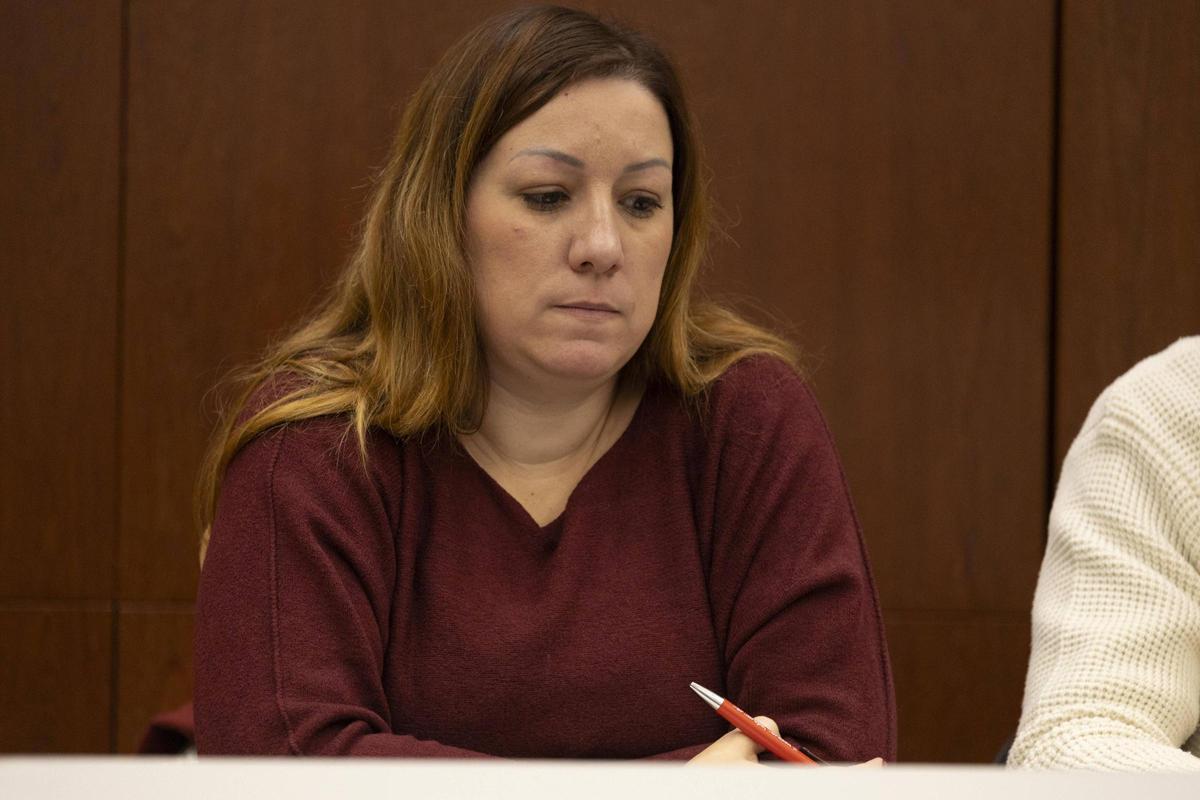 La secretaria general del PSOE en Alzira, Gemma Alós.