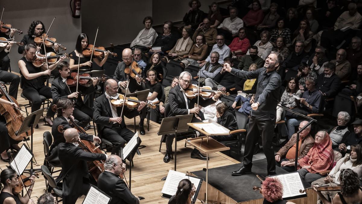 Un momento del concierto.