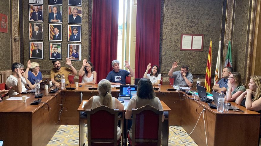 Moià aprova, entre protestes, ampliar el polígon on ubicarà la planta de biogàs