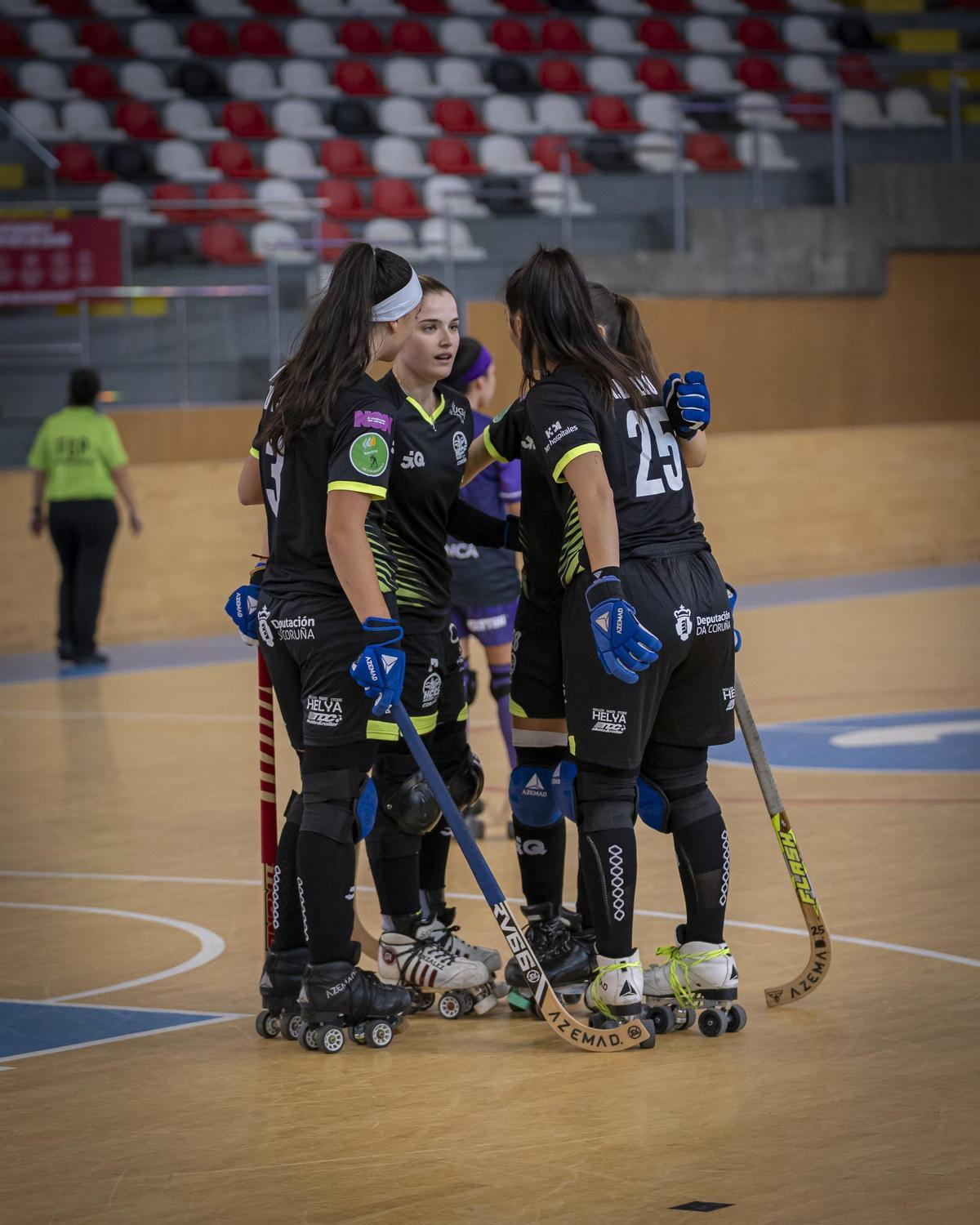 Las jugadoras del HC Coruña.