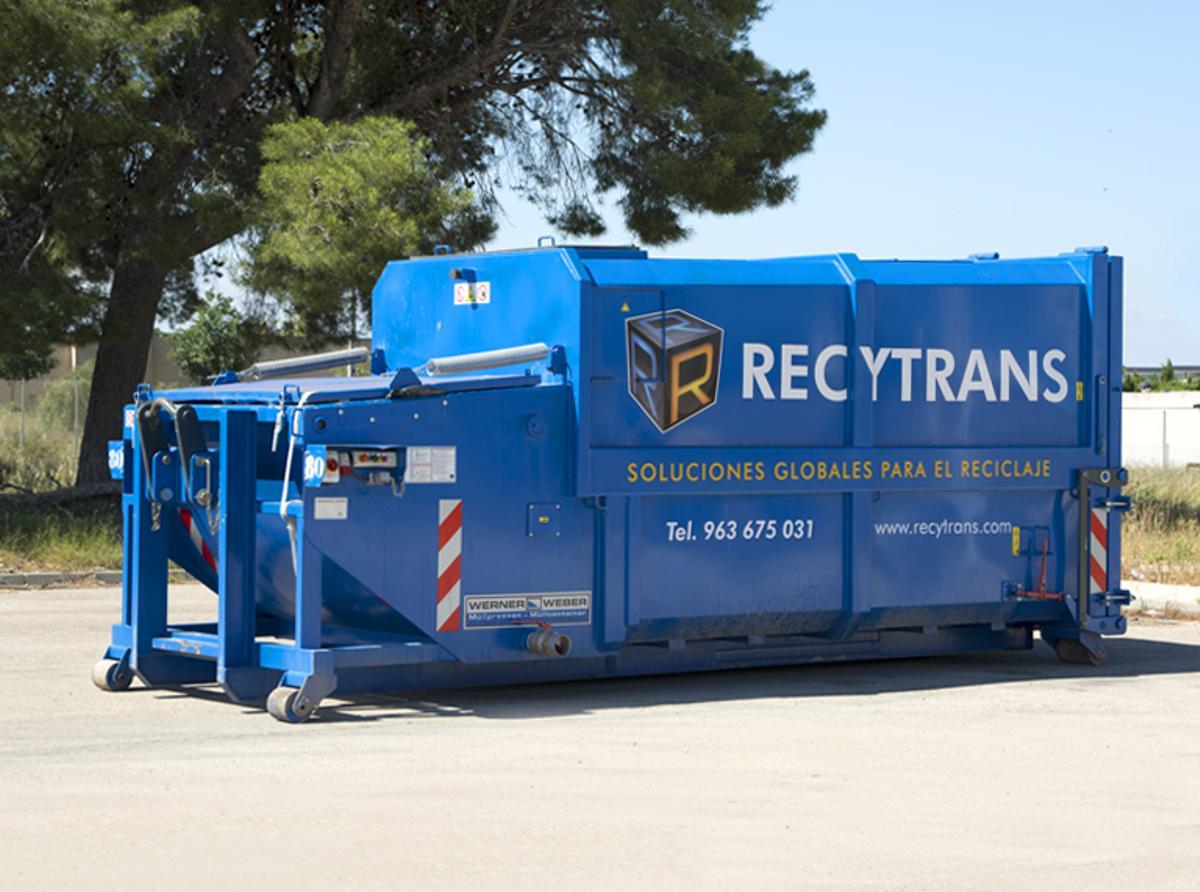 Compactador pendular de Recytrans.