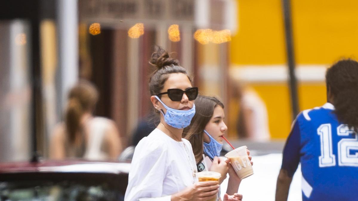 Katie Holmes en Nueva York