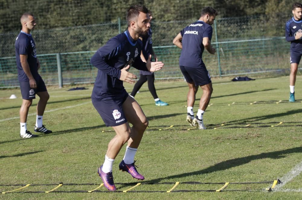 Última sesión antes del duelo ante el Valencia