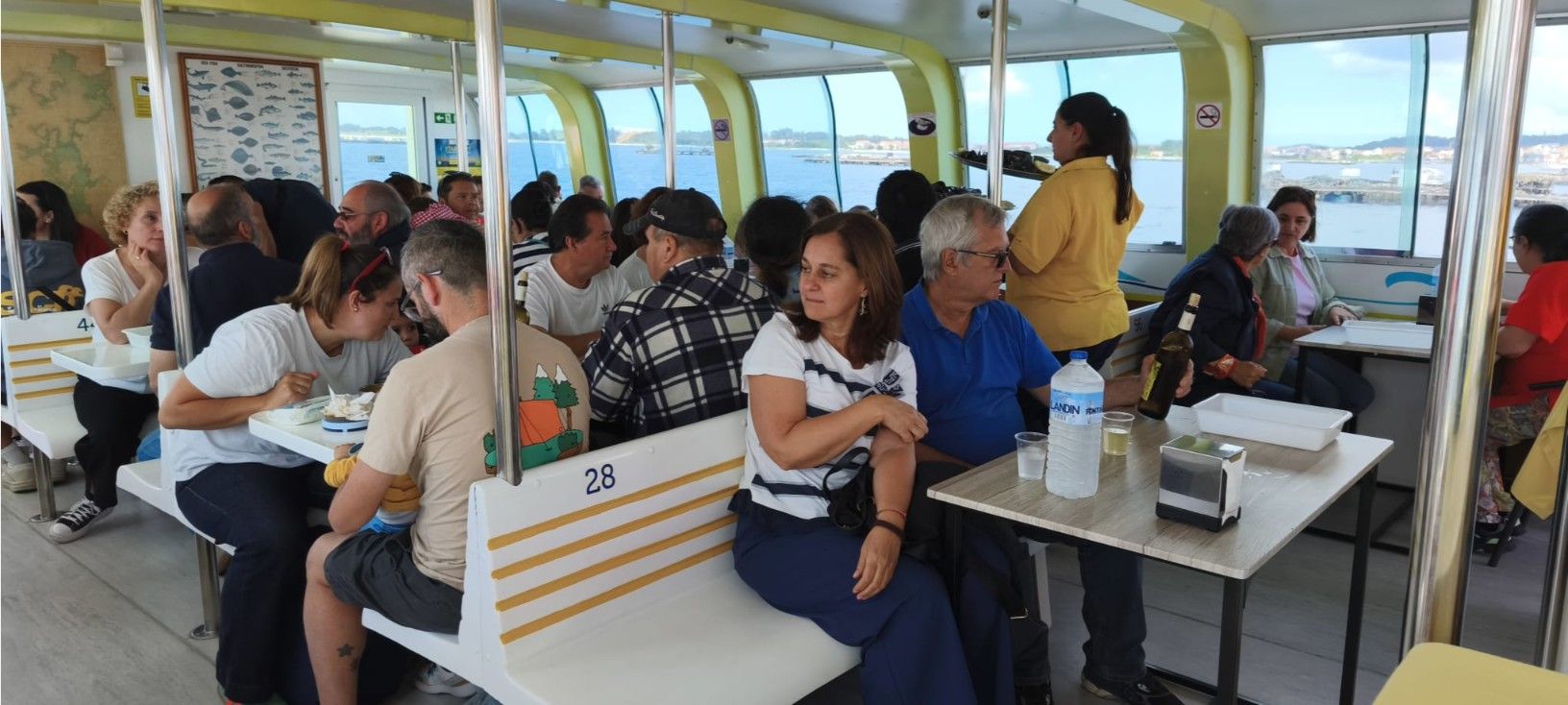 Los viajes impulsados por la mancomunidad se estrenaron con los vecinos de Vilagarcía.