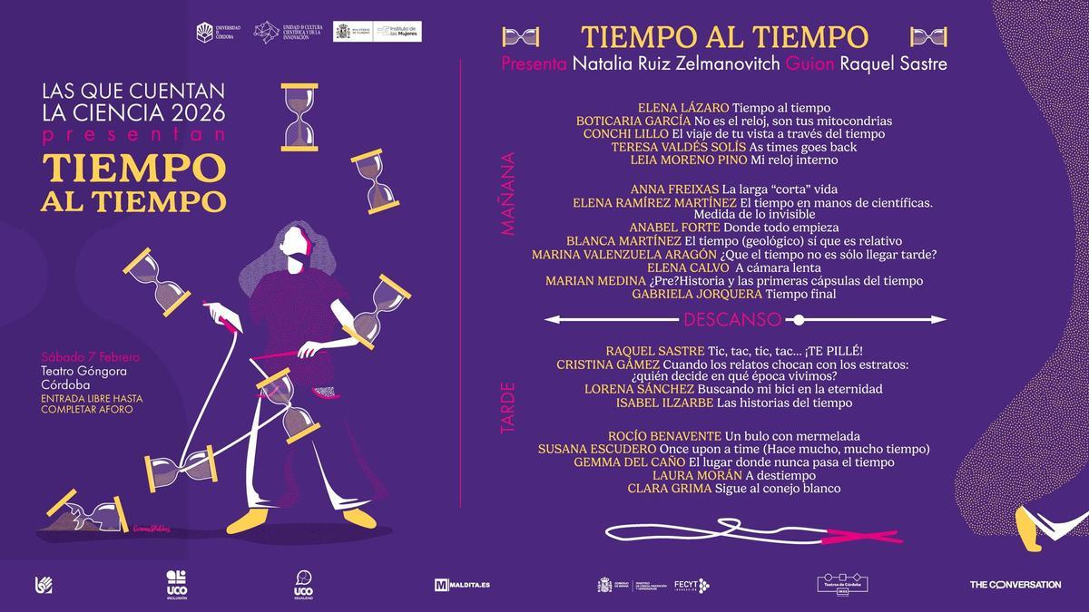 Programa completo de Las que cuentan la ciencia 2026.