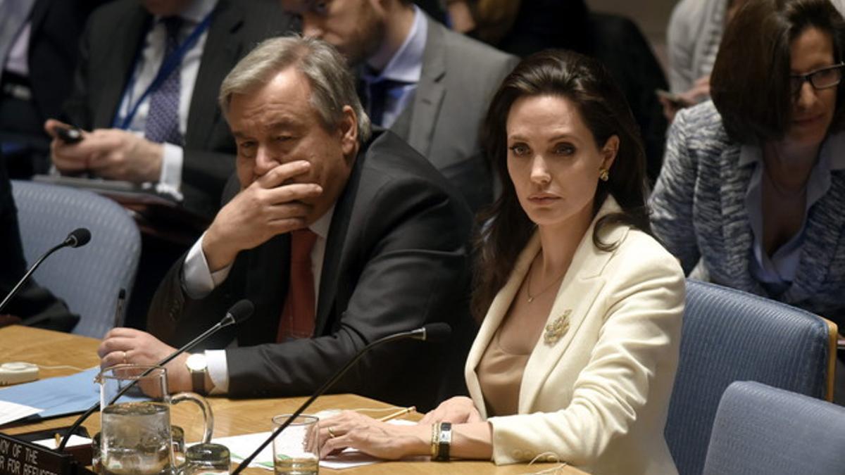 Angelina Jolie critica la inacción de la ONU en el conflicto sirio