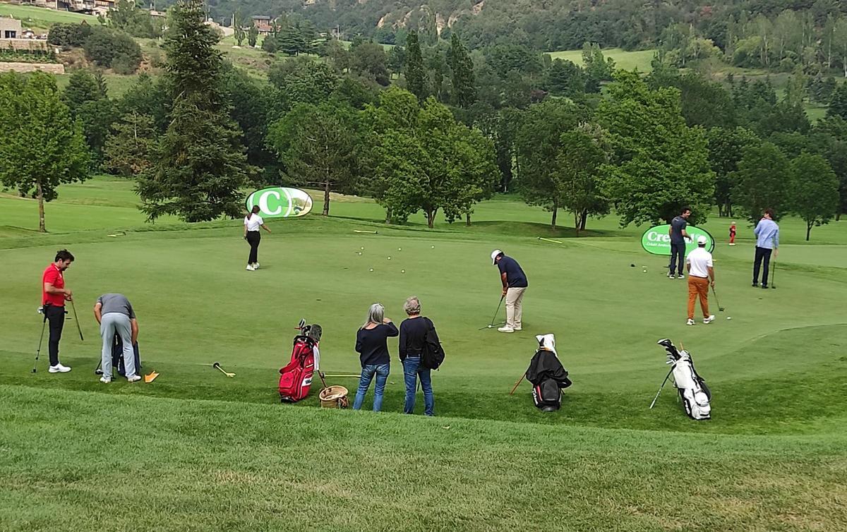 El Aravell Golf Open by Creand no pudo completar la primera jornada debido a las tormentas