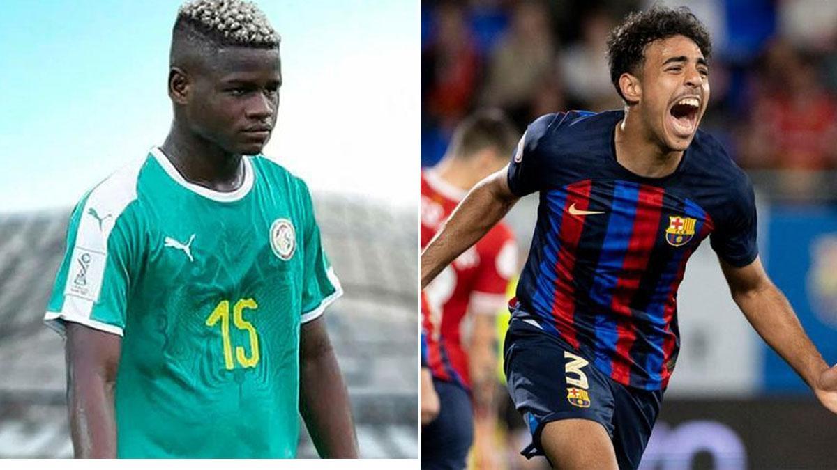 Mikayil Faye y Chadi Riad, con el mismo objetivo de triunfar en el Barça