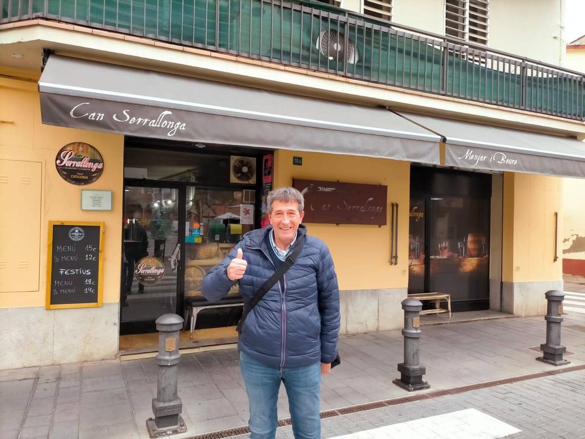 Dani Cabezas té seixanta-nou, viu a Salt i està jubilat