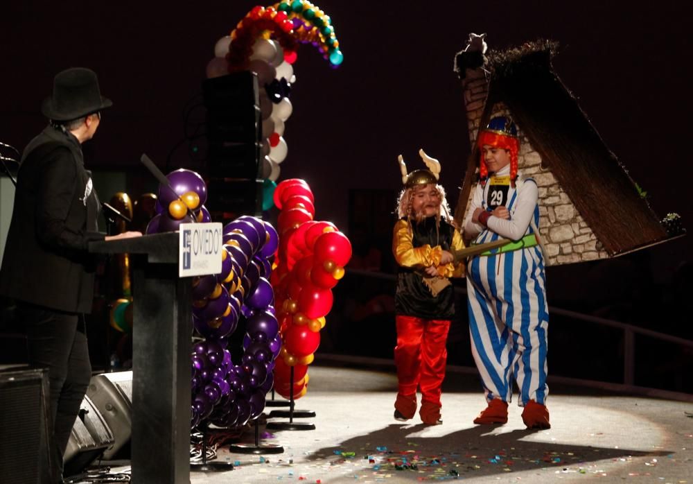 Carnaval infantil en el Calatrava de Oviedo