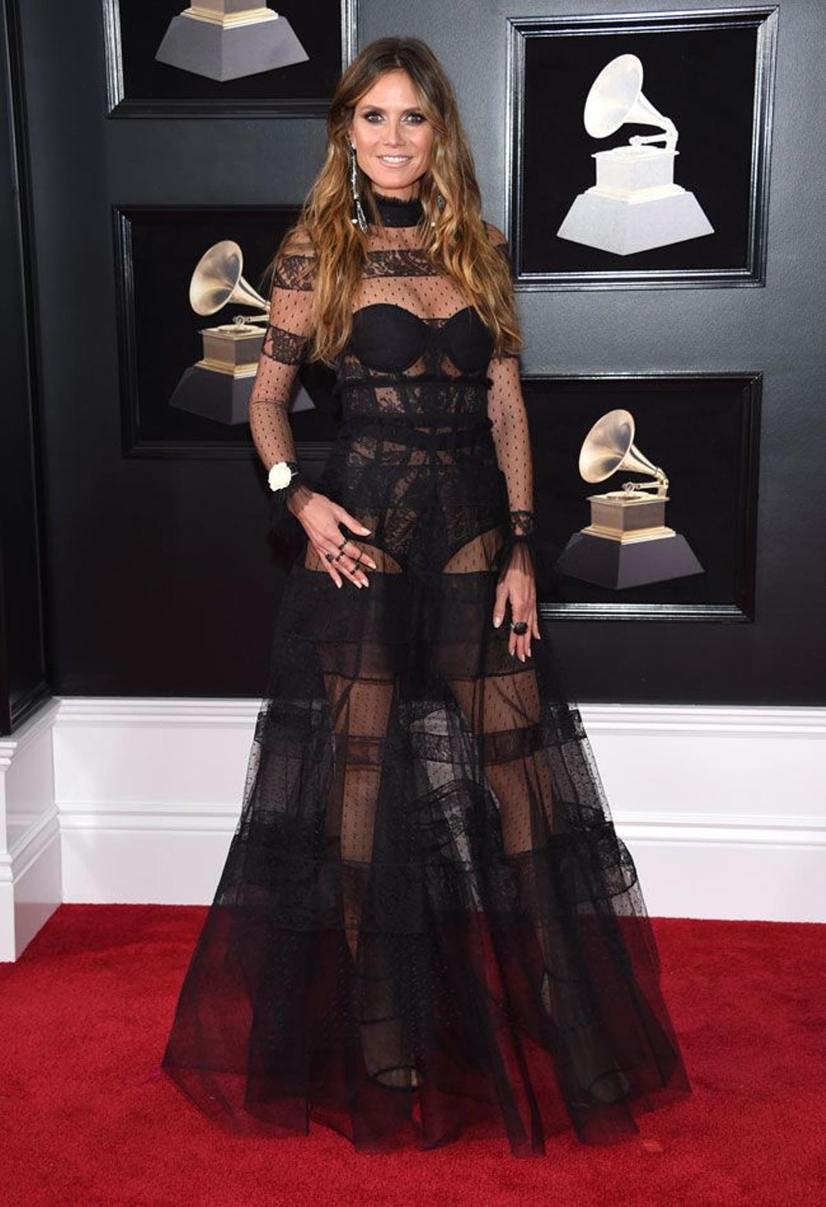 Premios Grammy 2018: Heidi Klum