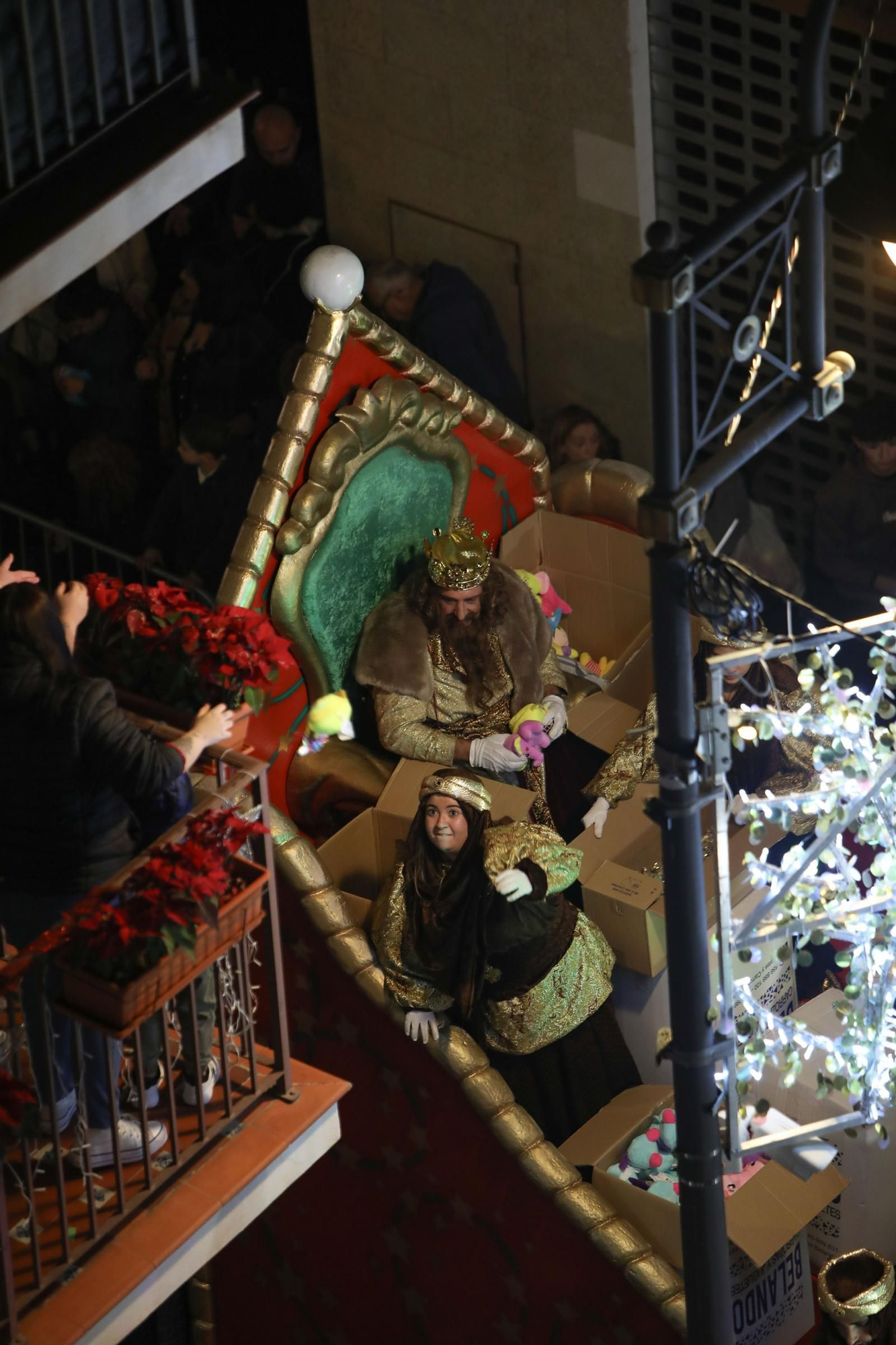 La Cabalgata de los Reyes Magos de Cartagena 2025, en imágenes