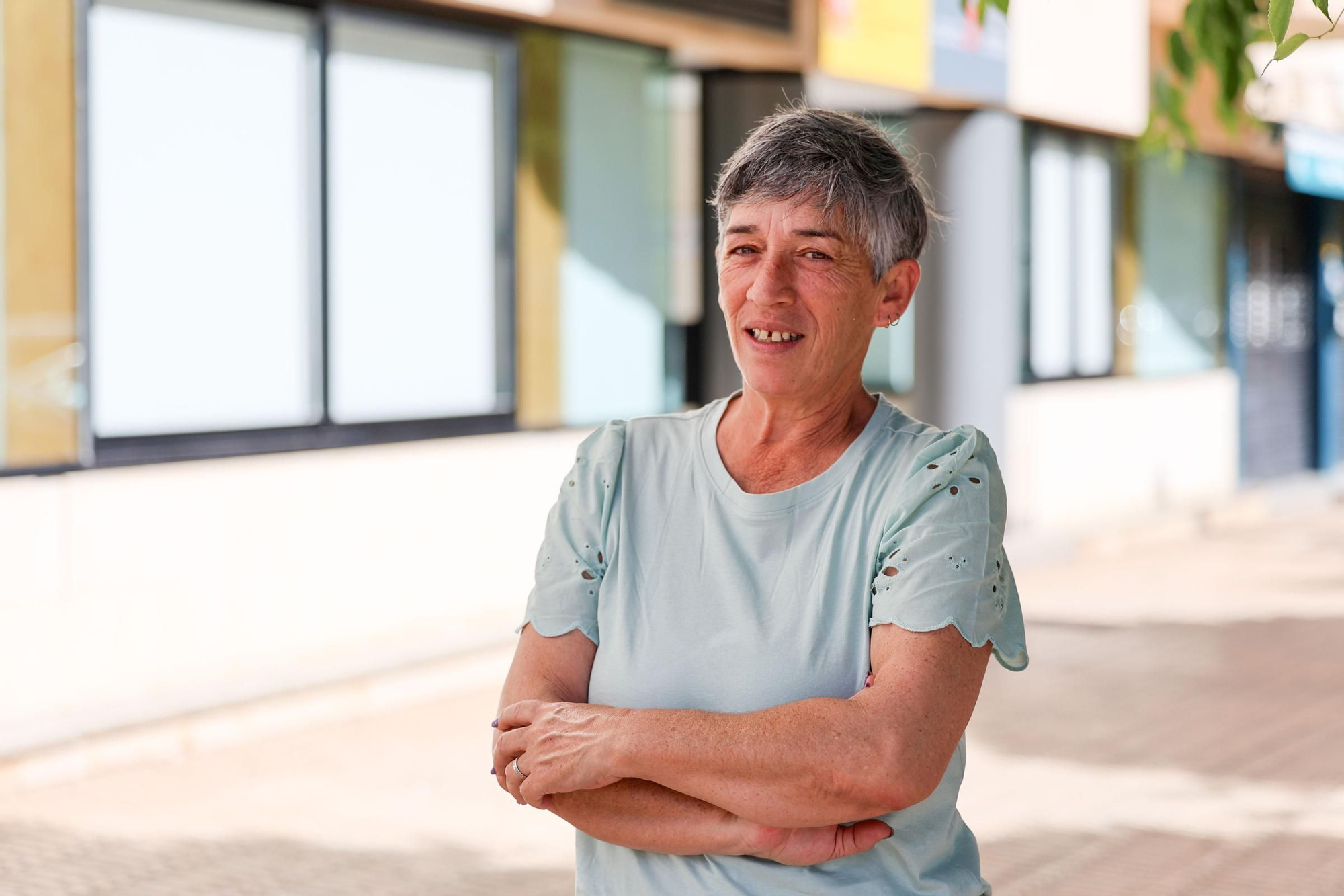 Carmen González posa para Diario de Ibiza.