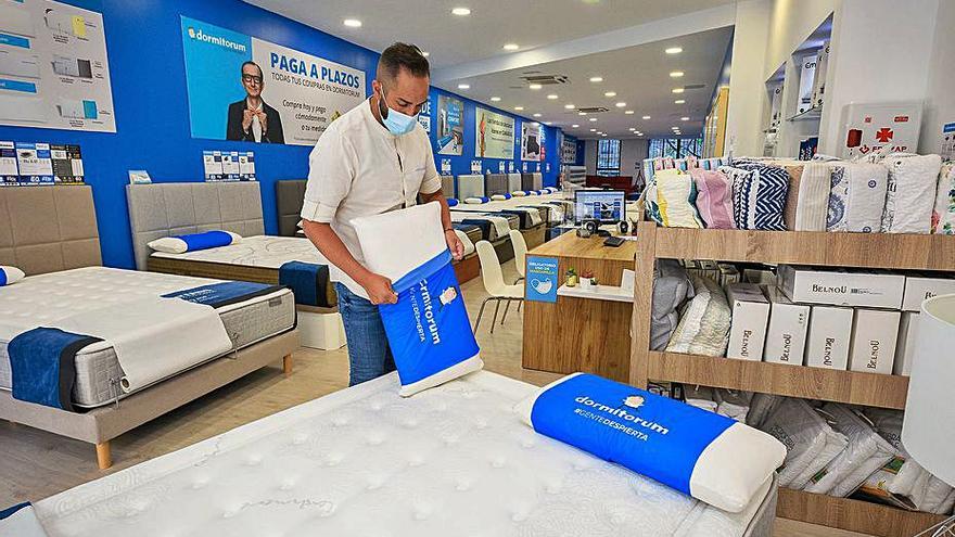 Tienda dormitorum en Santa Cruz de Tenerife.