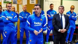 El primer mensaje de Xavi Hernández a sus jugadores