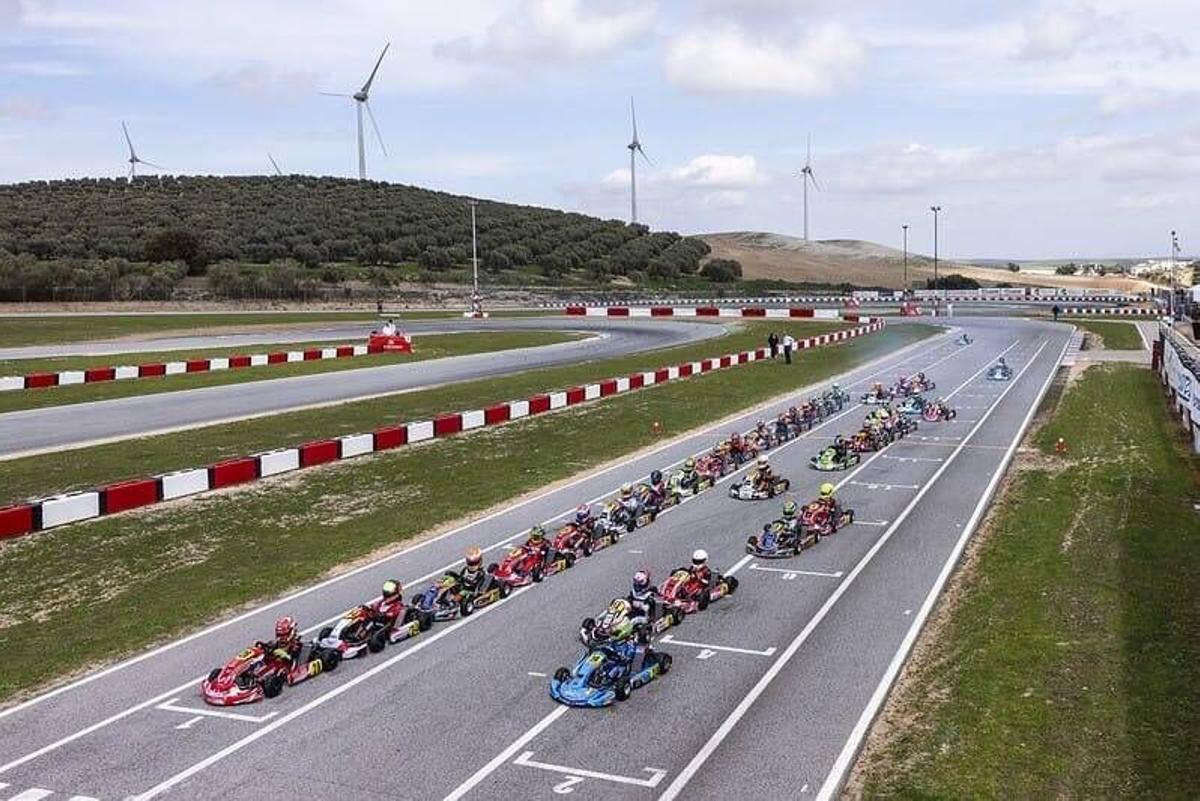 Marc Cruz, pilot manresà de kart de només 10 anys