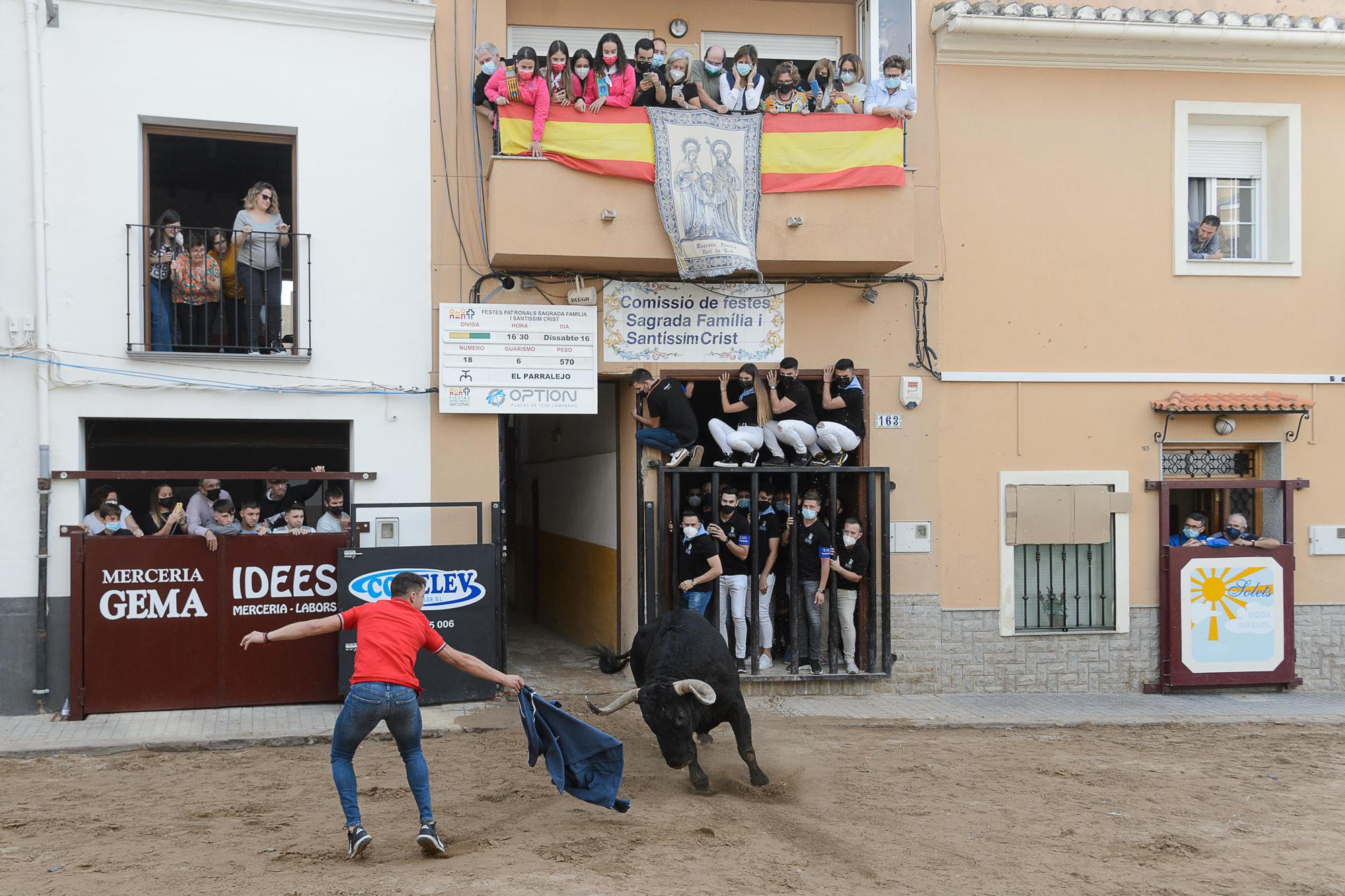 Primera jornada taurina de la Vall desde el 2019