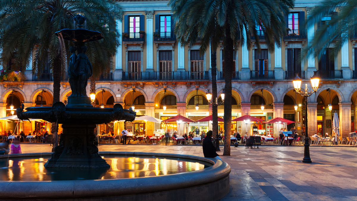 plaza Real, Barcelona