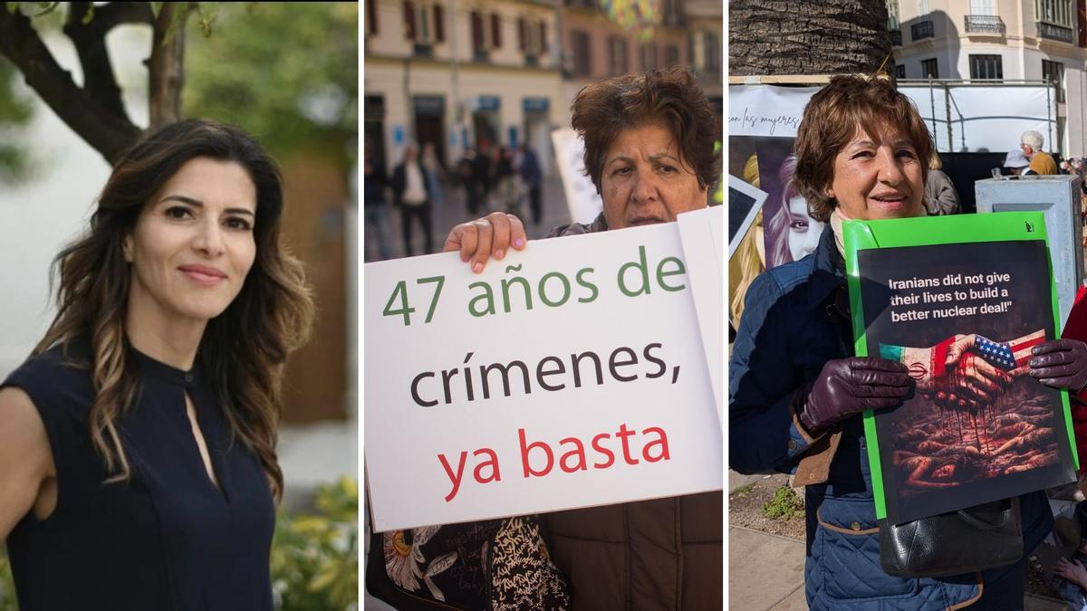 De izq a dch. Pat Brown, Minu y Sara Farouki.