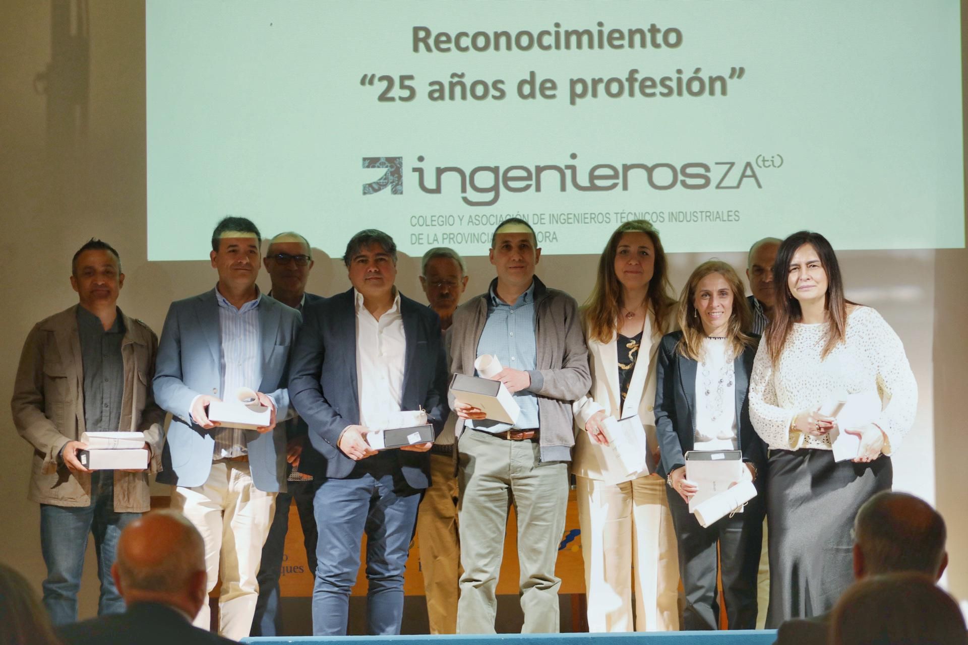 Acto del Colegio de Ingenieros Técnicos Industriales de Zamora