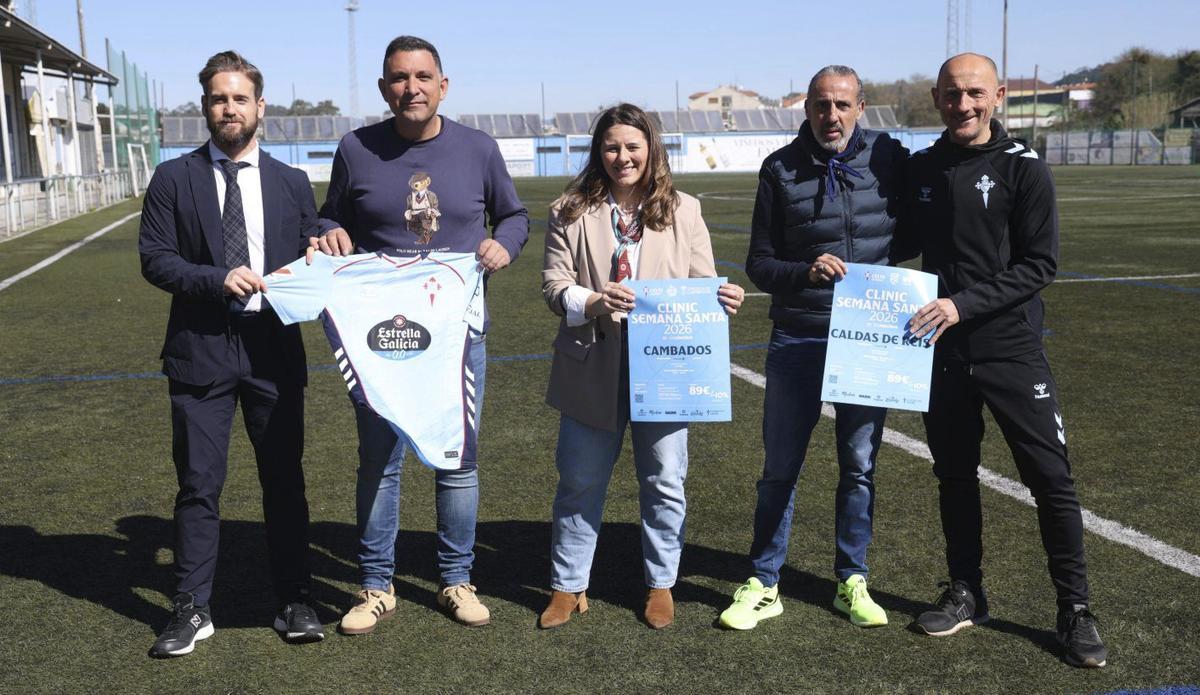 El Celta vuelve a captar talento en Cambados durante Semana Santa | NOÉ PARGA
