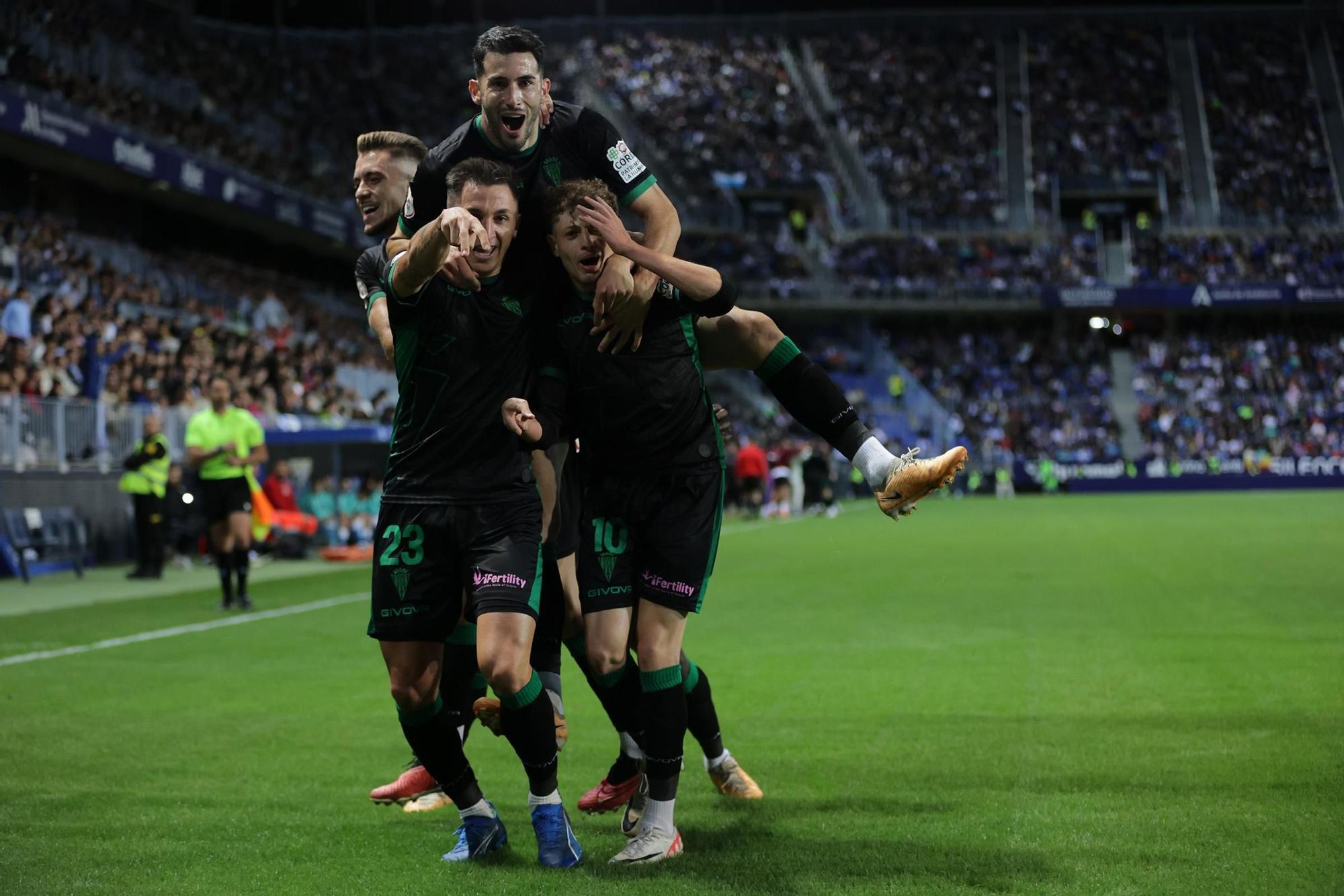 Málaga CF - Córdoba CF | Las imágenes del partido en La Rosaleda