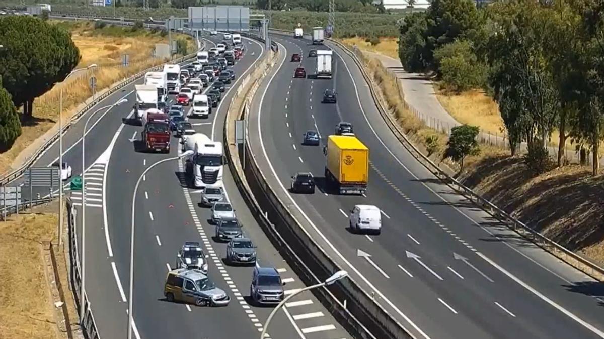 Imagen de la DGT del lugar del accidente
