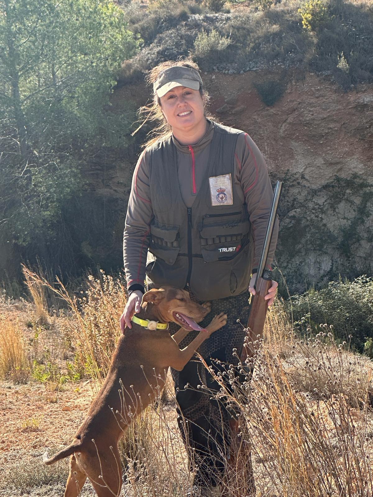 Carla Reig, Campeona de España de Caza Menor con Perro