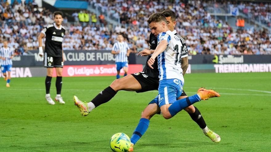 Así ha jugado el Málaga CF ante el Burgos
