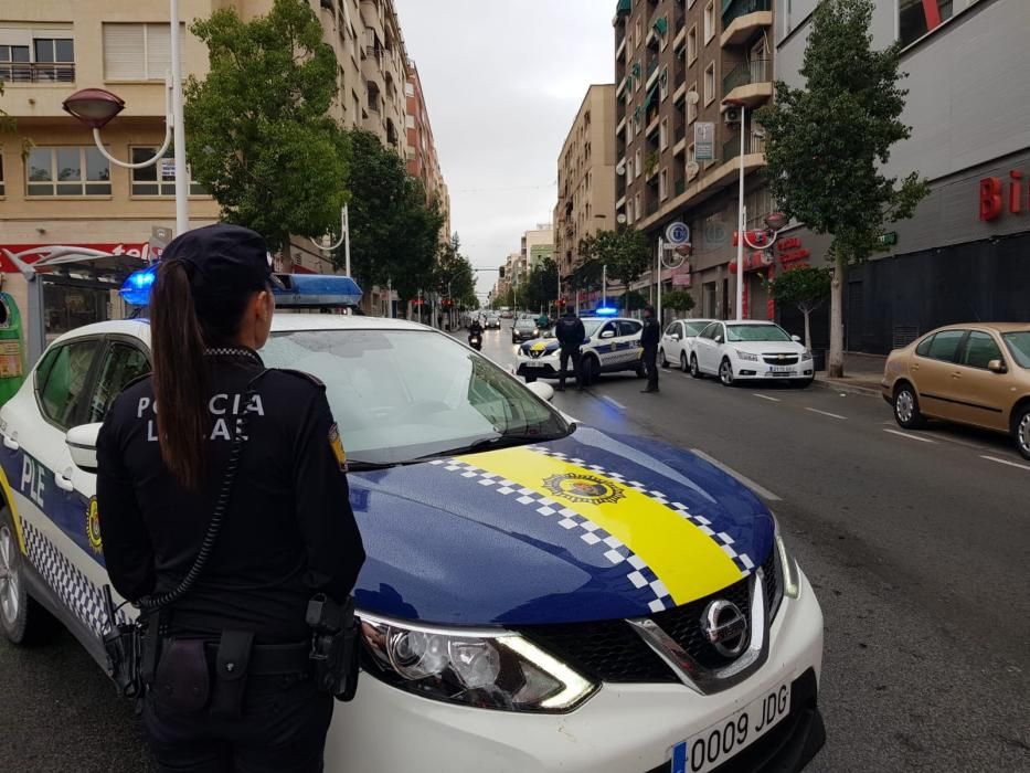 Controles realizados por la Policía Local de Elche