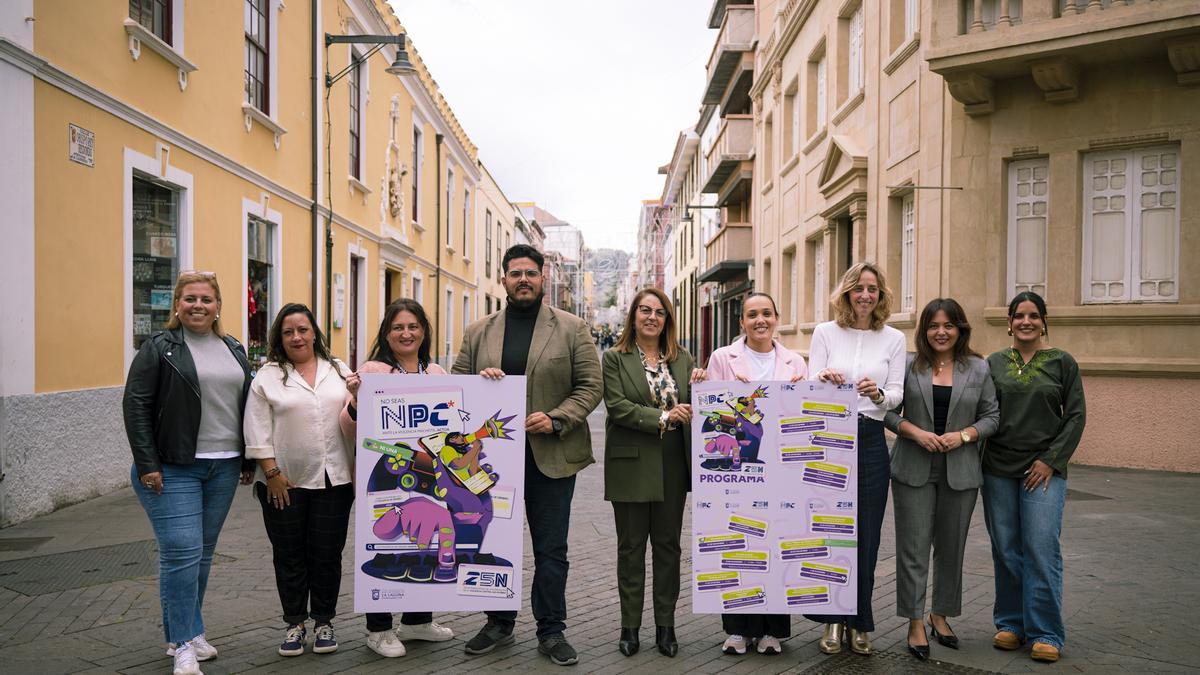 La Laguna cuenta con un amplio programa para conmemorar el 25-N.