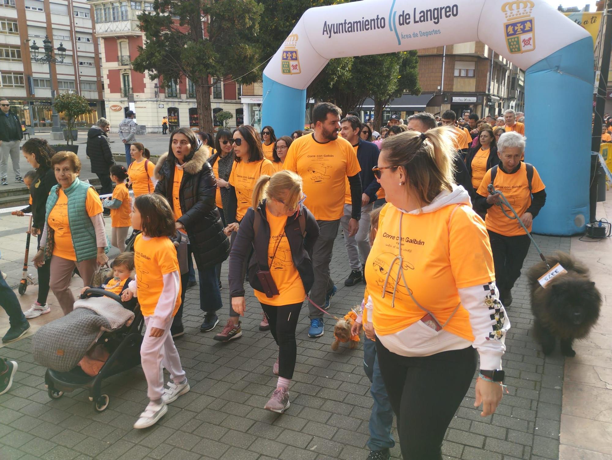 Las carreras contra el cáncer infantil reúnen a cientos de personas en las Cuencas