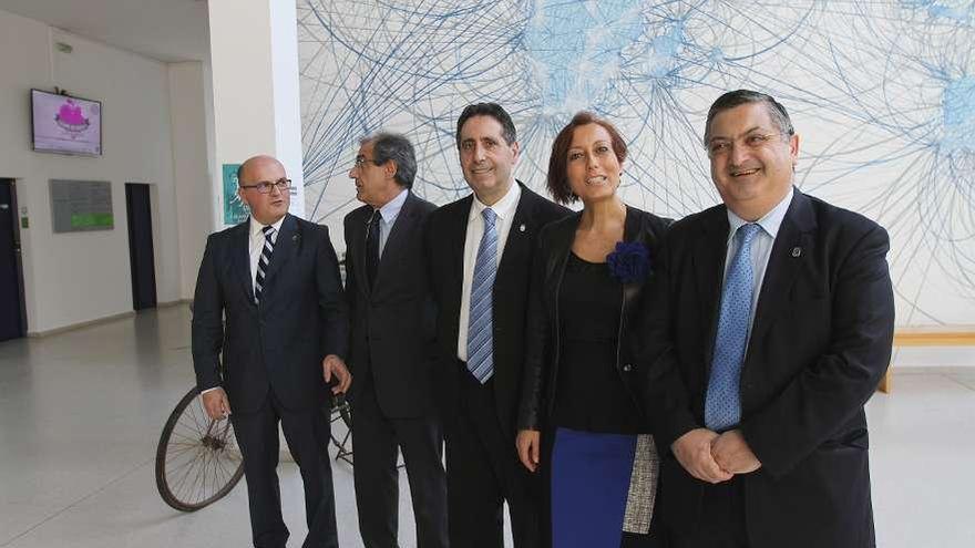 Baltar, Arturo González, Agustín González-Ares, María Lameiras y Ernesto Pedrosa.  // Iñaki Osorio