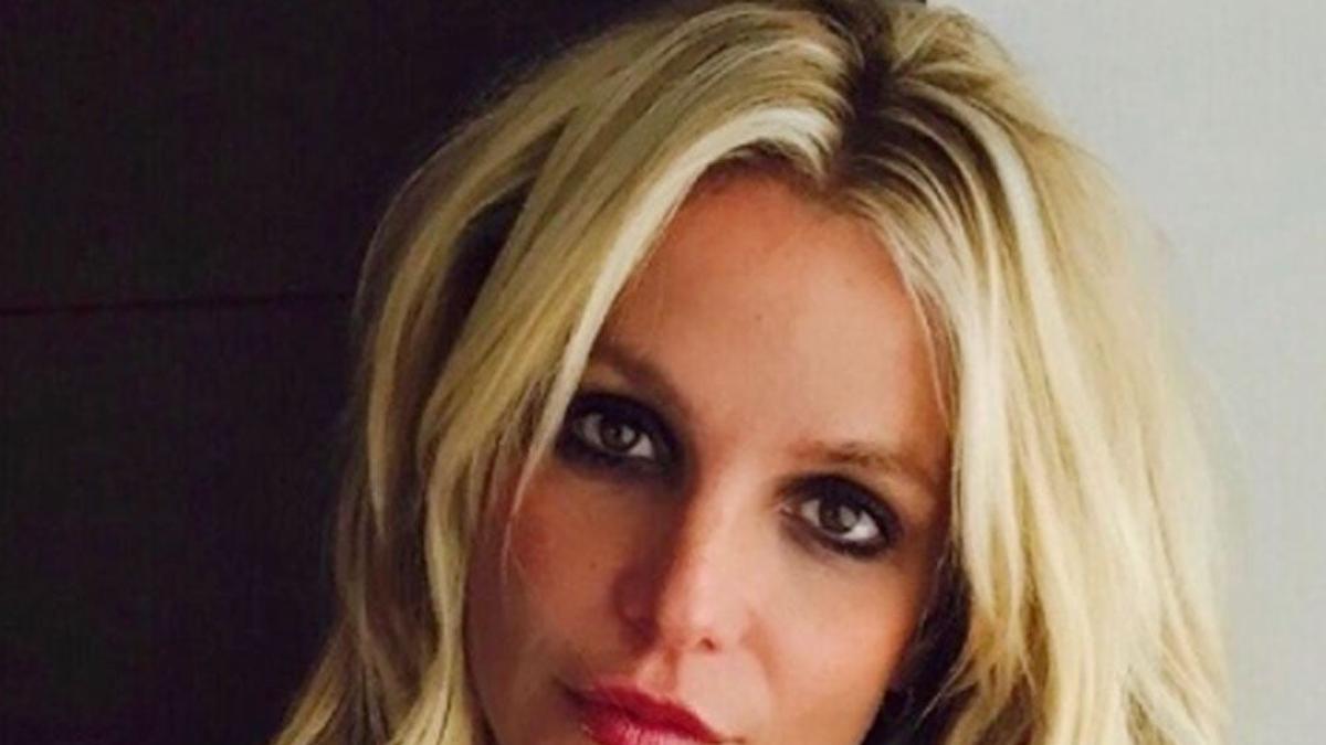 El selfie de Britney Spears sin maquillaje