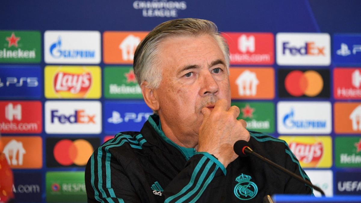 Carlo Ancelotti analiza la ida de los octavos de final de la Champions League entre PSG y Real Madrid