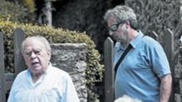 El 'expresident' Jordi Pujol, en la residencia familiar de Queralbs el pasado 7 de agosto.