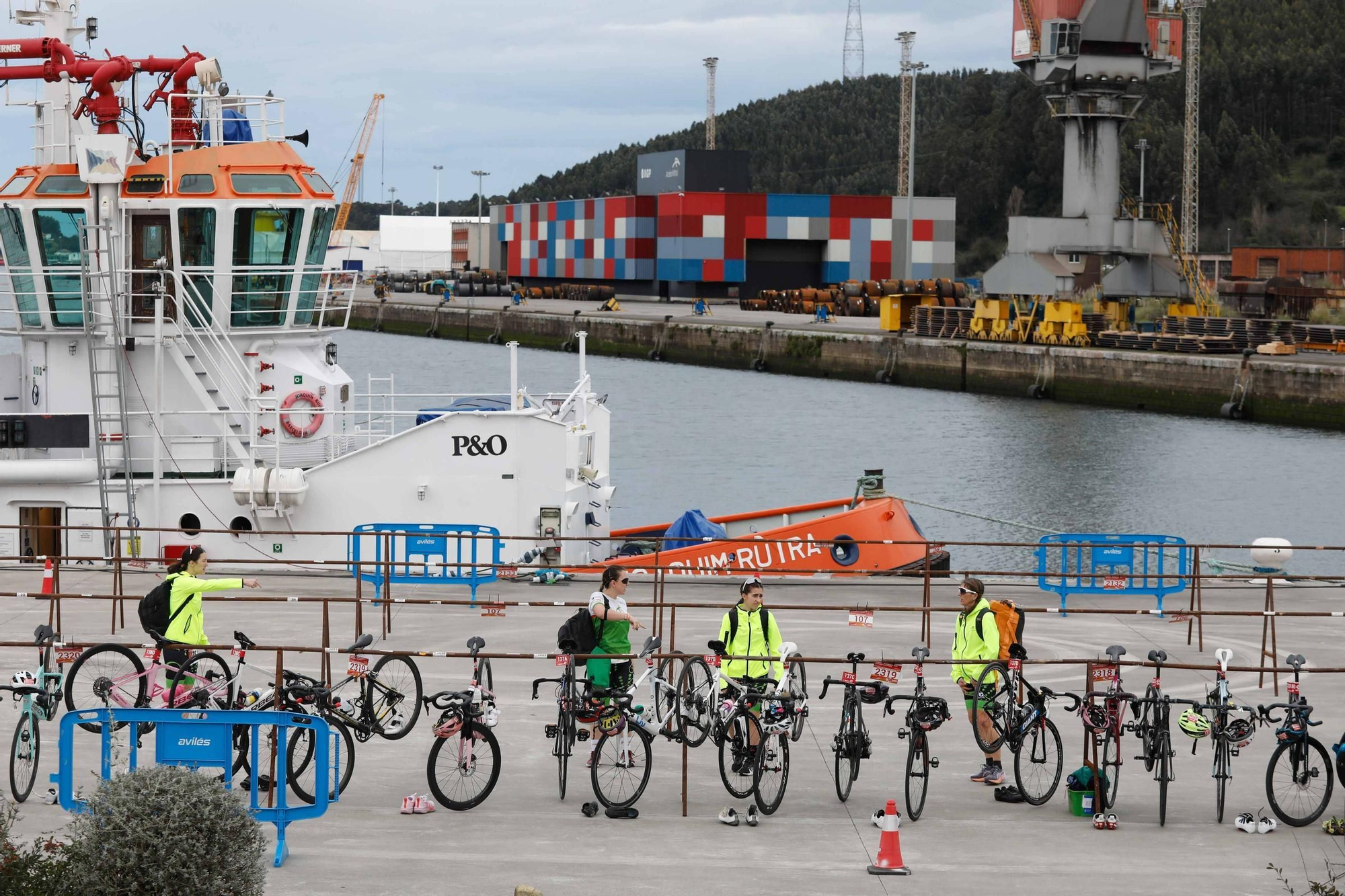El duatlón de Avilés, en imágenes