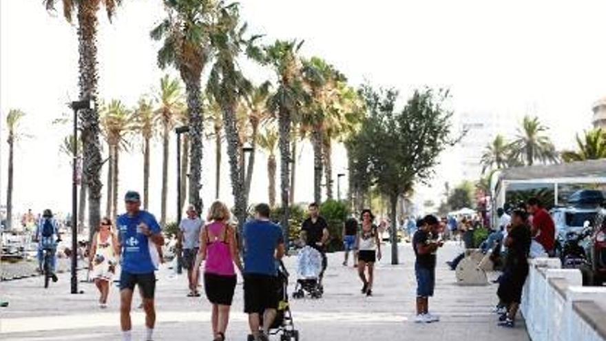 El passeig és molt concorregut tot l&#039;any.