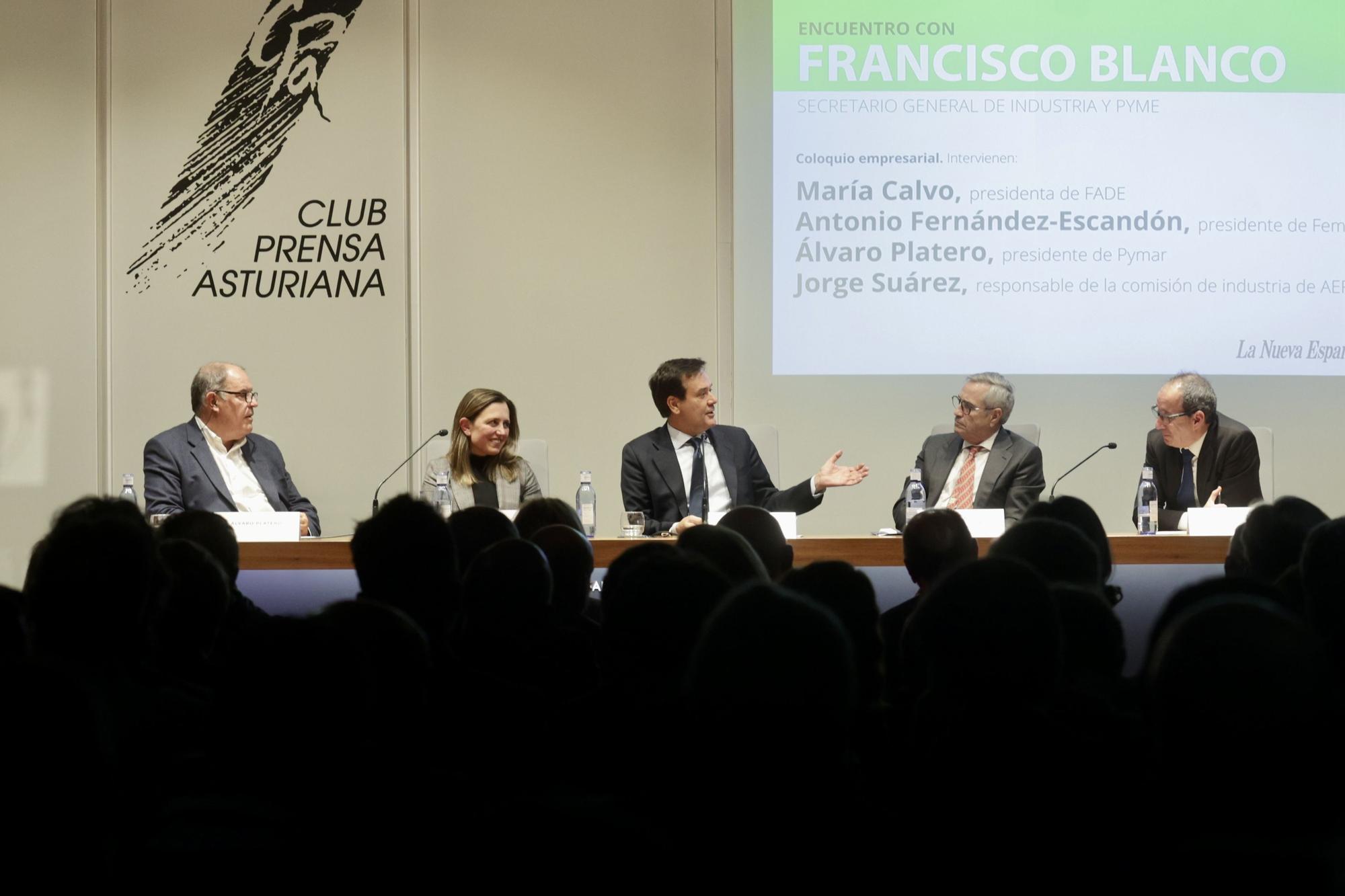 Encuentro en LA NUEVA ESPAÑA con Francisco Blanco, secretario general de Industria y Pyme