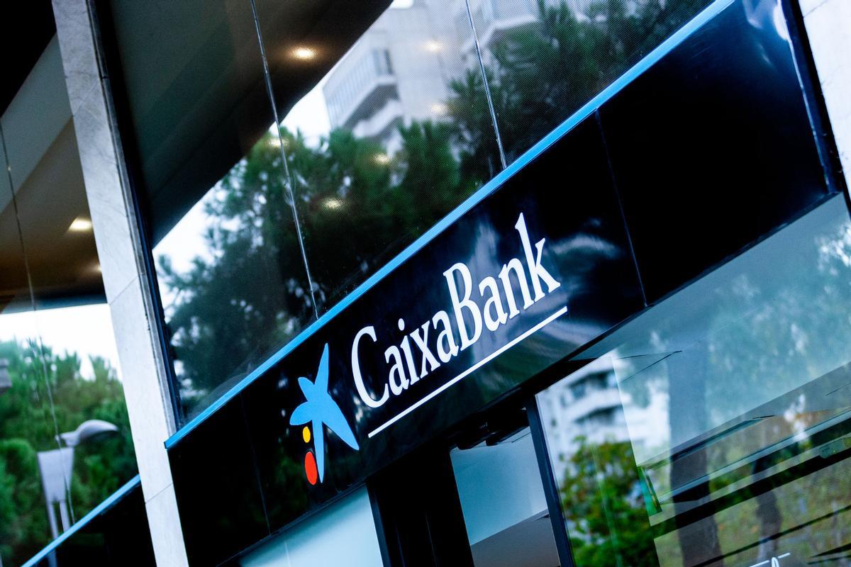 Una oficina bancaria de CaixaBank.