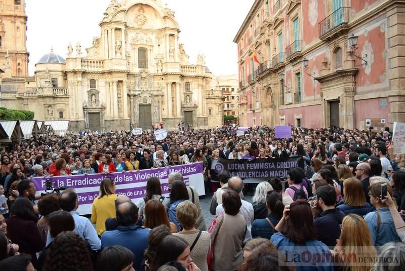 Concentración en Murcia para protestar por la sentencia a 'La Manada'