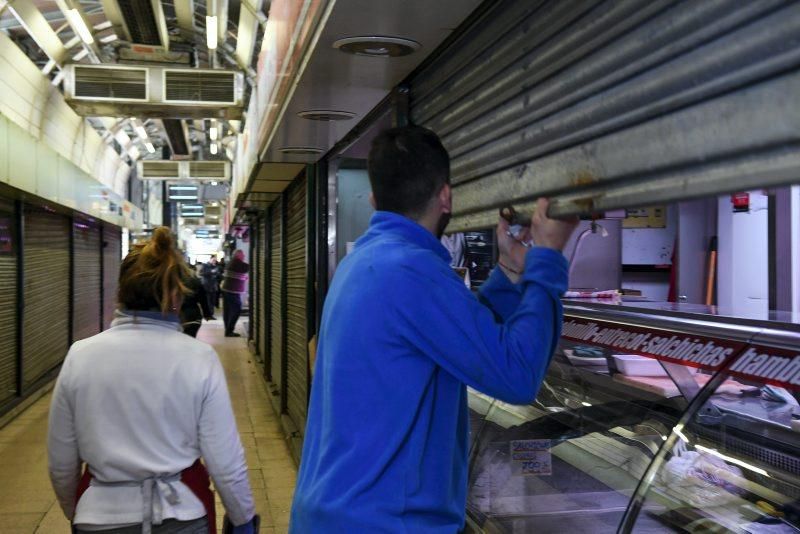 Último día en el Mercado Central antes del traslado