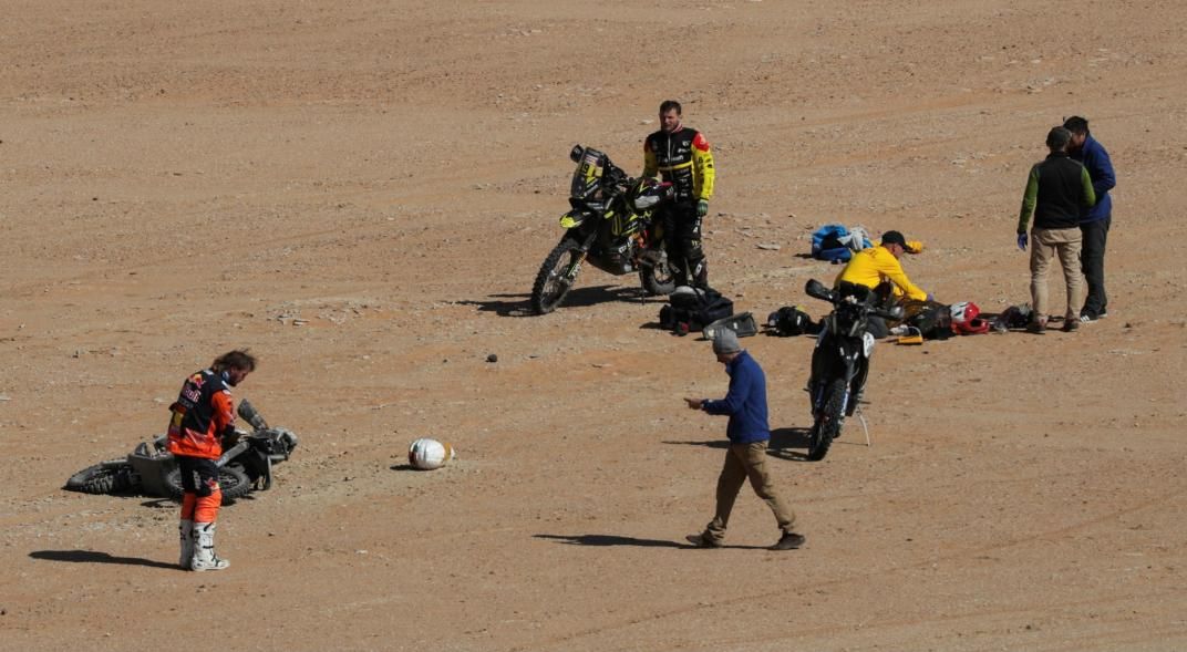 La muerte de Paulo Gonçalves en 2020 conmocionó a la caravana del Dakar