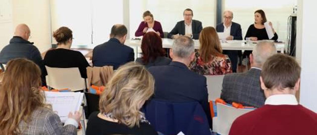 Un momento de la reunión del Patronato de Visit Benidorm, celebrada ayer.