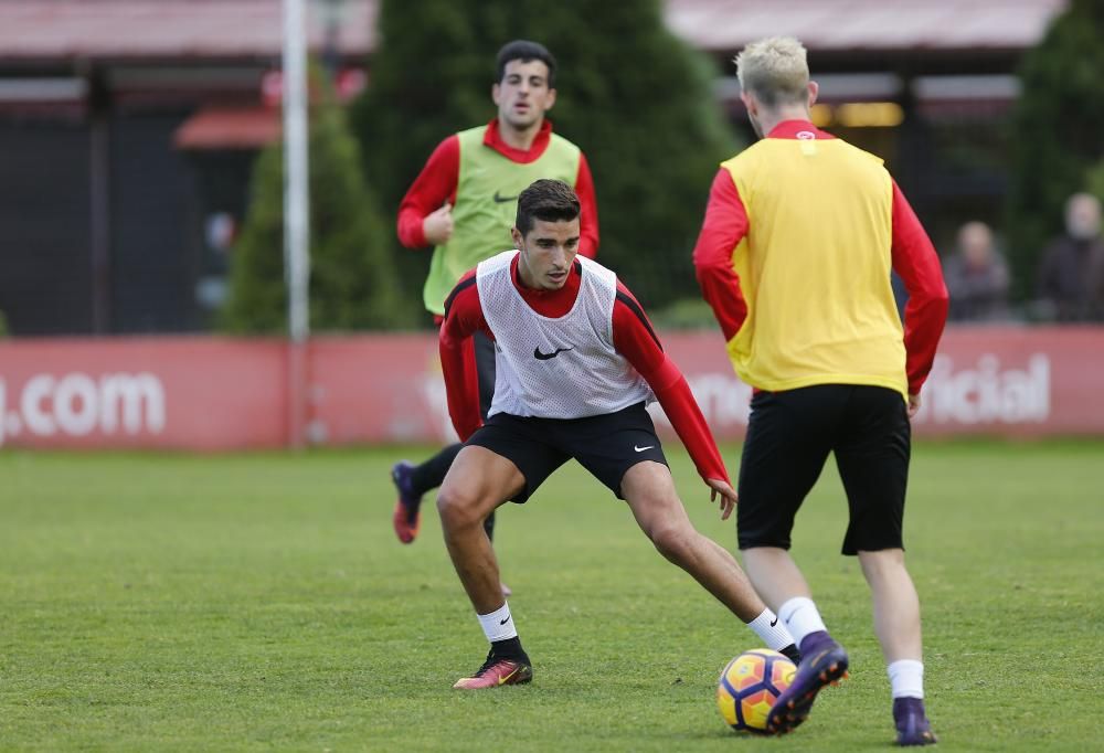 Entrenamiento del Sporting