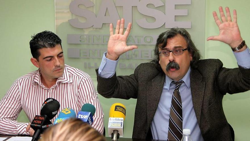 Jorge Tera y Miguel Lázaro, responsables de SATSE y SIMEBAL respectivamente.