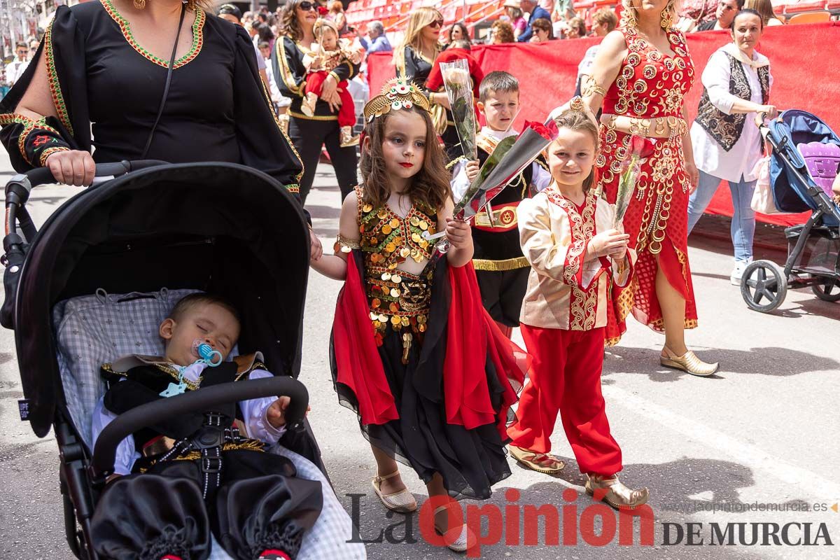 Desfile infantil del Bando Moro en las Fiestas de Caravaca