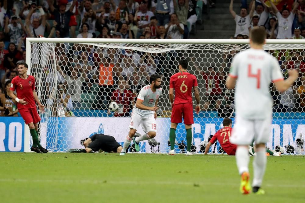 Mundial 2018: Les millors imatges del Portugal - Espanya